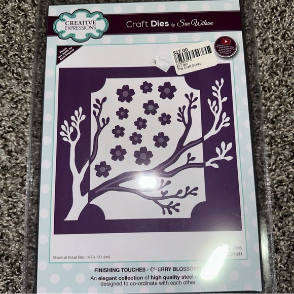 creative expressions Other - Creative Expressions Craft Dies - Cherry Blossom set of 2